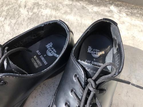 09SS ラフシモンズ × Dr.Martens レザーシューズ アーカイブ RAF SIMONS×Dr.martens ラフシモンズ ドクターマーチン 買取しま