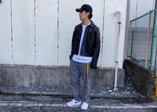 2017SSのLamb Leather Trucker Jacket　ラムレザー　トラッカージャケット