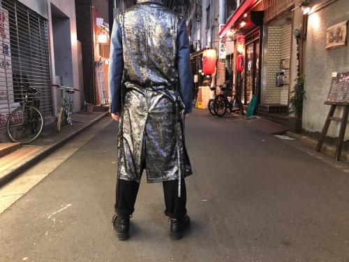 19AWのラメロングジャケット