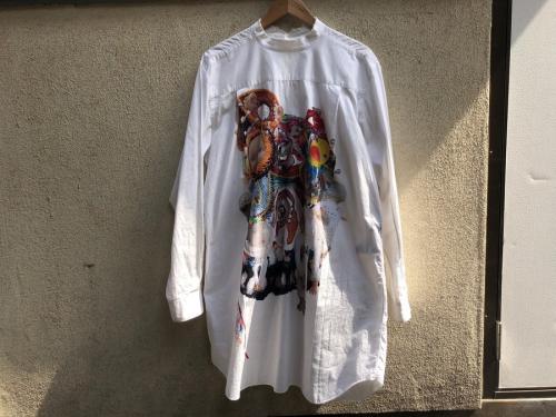 ロングプリントシャツ　Mona Luison