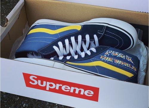 SUPREME×VANSのシュプリーム×ヴァンズ