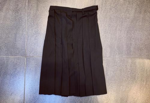 ギャバウールラップスカートのメンズ