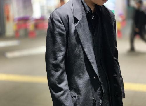 ヨウジヤマモト pour homme 92aw ウールギャバハーフコート Yohji Yamamoto pour homme / ヨウジヤマモトプールオム から
