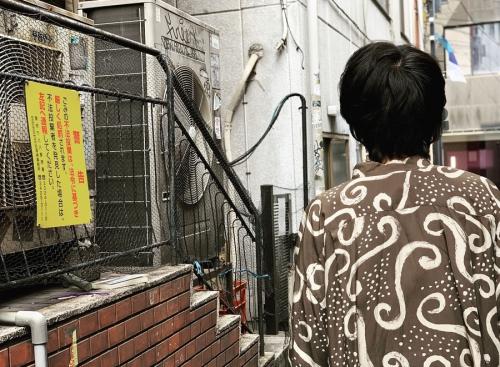 総柄シャツのME-23FJ080 2002AW