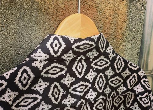 総柄シャツのS30DL0382　S48734　2018SS