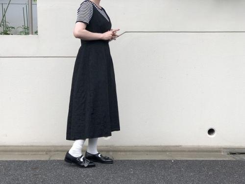 コムデギャルソンの2020SS　ポリ縮　ワンピース　