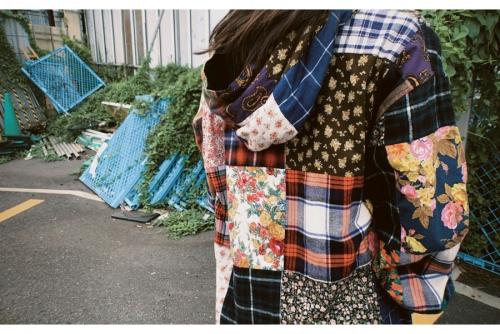 シュプリームのアノラックパッチワークパーカー