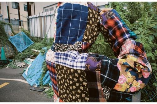 アノラックパッチワークパーカーのメンズ　16AW