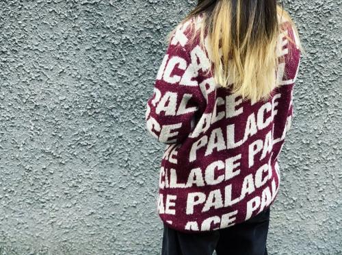 パレスの総柄ニット　 TONER KNIT