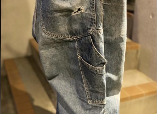 50's VINTAGE LEEの191-Z JELT DENIM PAINTER PANTS
