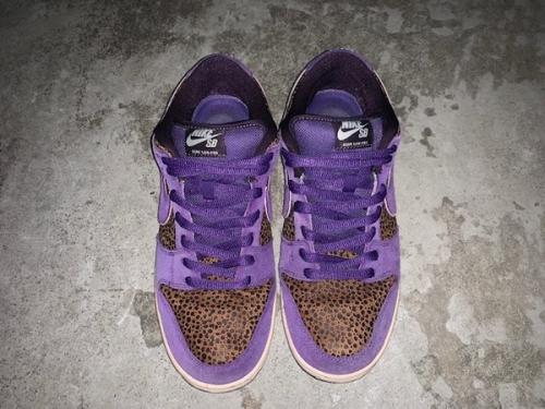 DUNK LOW PREMIUM SBのパープルサファリ