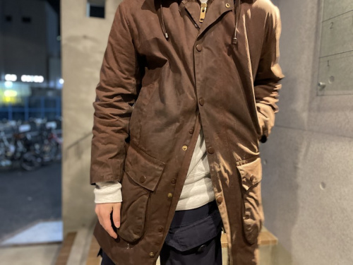 ヴィンテージアイテムのBarbour