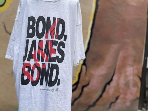 ジェームズボンド 007のヴィンテージTシャツ