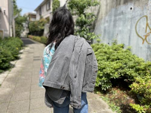 先染め70506ヴィンテージデニムジャケットのメンズ