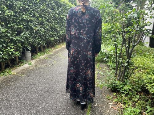 クラネのオールドフラワーマキシワンピース