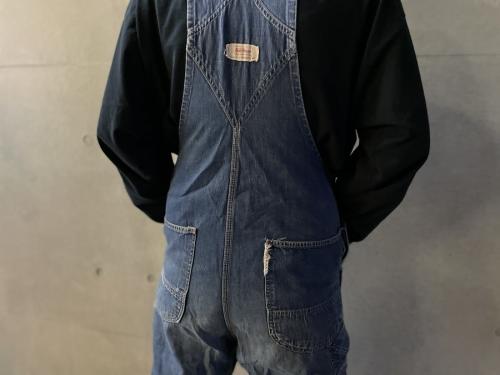 デニムオーバーオールのメンズ