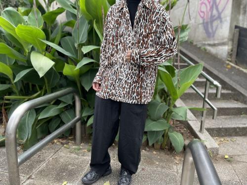 ワコマリアトウキョウのレオパードハワイアンシャツ