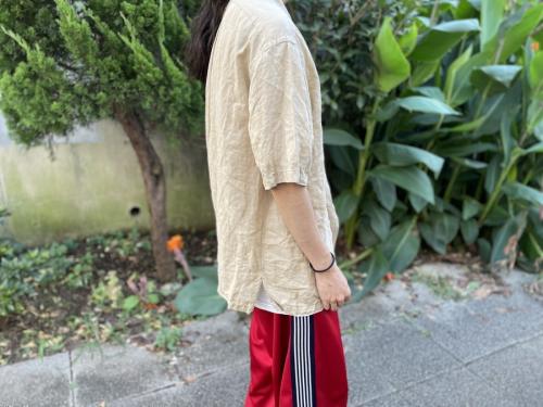 ポロラルフローレンのシルクリネンシャツ