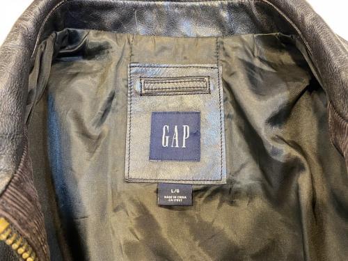 定番レザー【OLD GAP/オールドギャップ】よりジップアップのレザージャケット買取入荷致しました。[2021.09.22発行]｜トレファクス