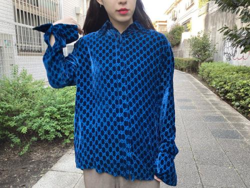 オールドベロアGGシャツのレディース