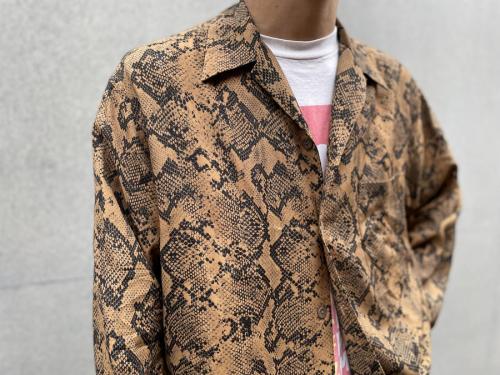 L/Sハワイアンシャツのメンズ