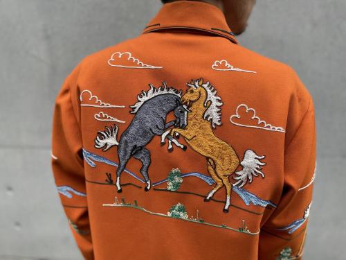 70’ｓヴィンテージウエスタンシャツのメンズ