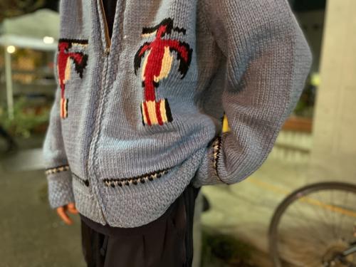 ヴィンテージの60'sカウチンニット