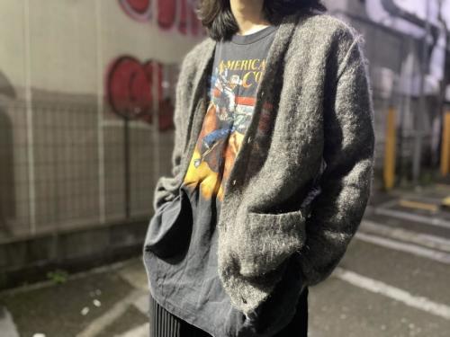 モヘアカーディガン　モヘアニットの下北沢古着