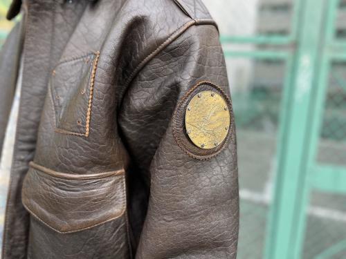 A-2フライトレザージャケットのメンズ