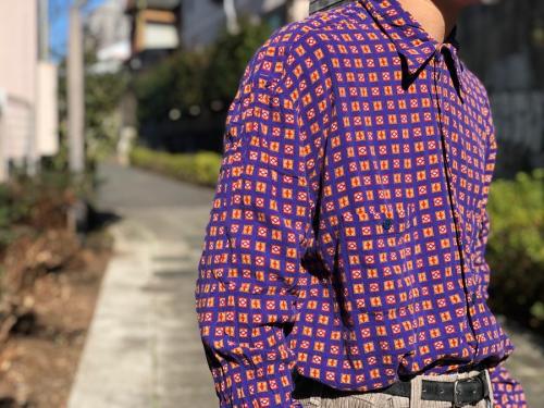 レーヨンシャツのメンズ