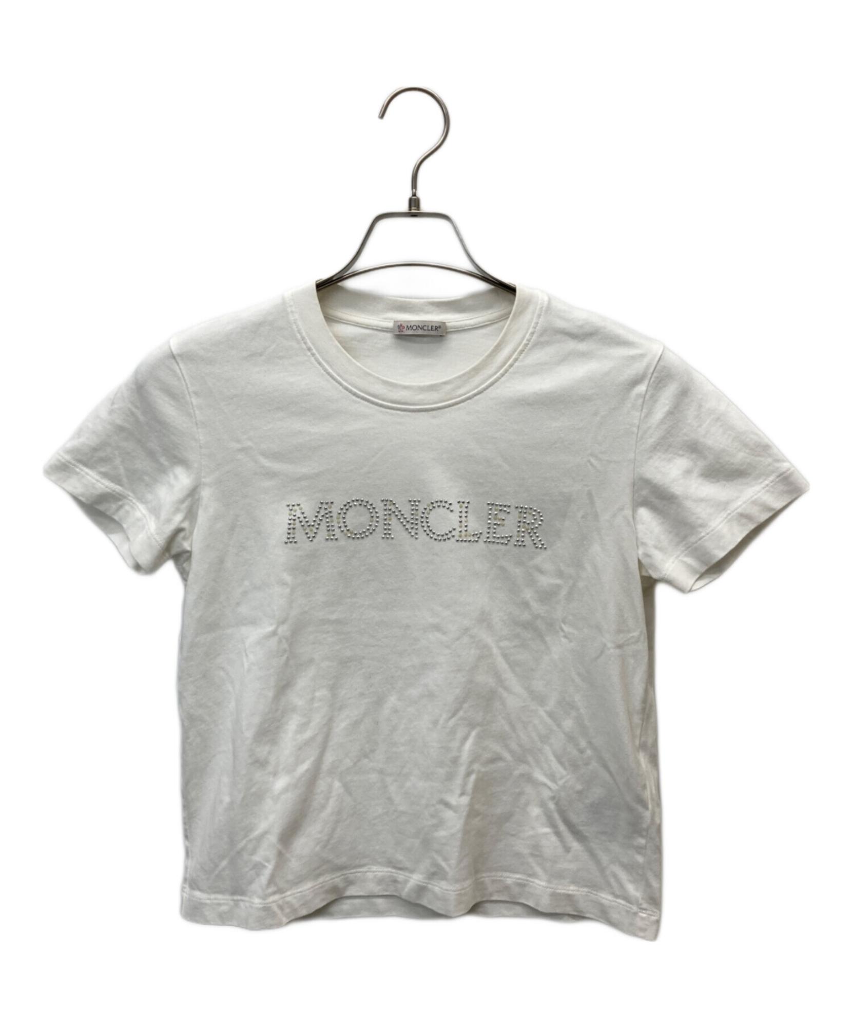MONCLER / モンクレール】MAGLIA Rhinestone Logo T-Shirt|日常に