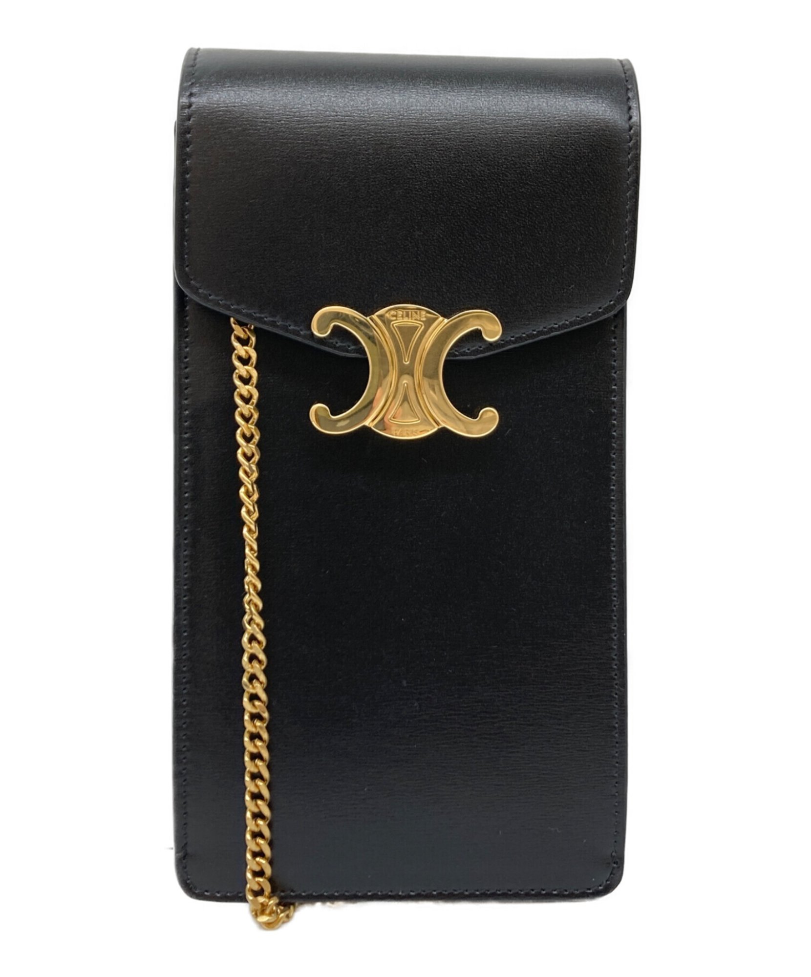 CELINE / セリーヌ】トリオンフ バーティカル モバイルポーチ | 日常を