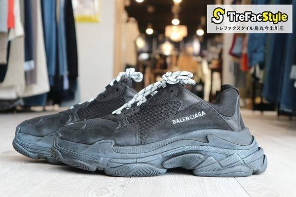 すべて ブラック balenciaga triple s outlet 