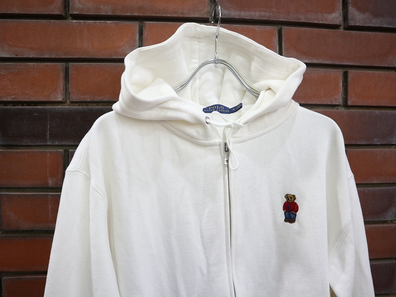 【人気デザイン】ラルフローレン ポロベア ジップ パーカー 古着 世界一人気のベア??人気のRalph Lauren/ラルフローレンの