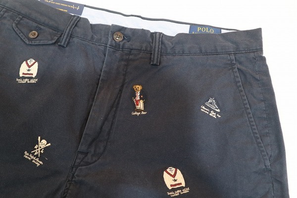 ポロベア刺繍のハーフパンツ入荷しました！[2019.04.08発行]