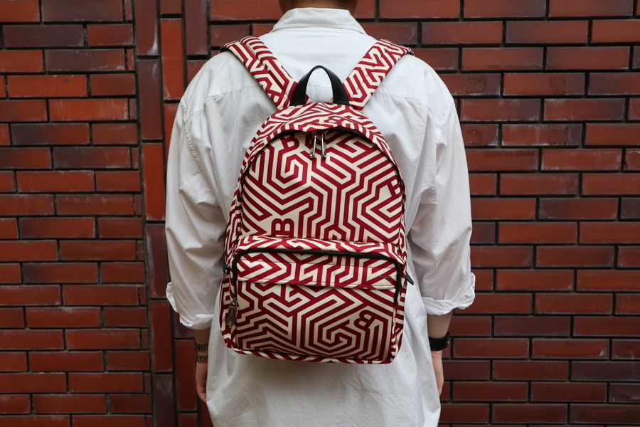 BALLY 幾何学模様 リュック・バックパック