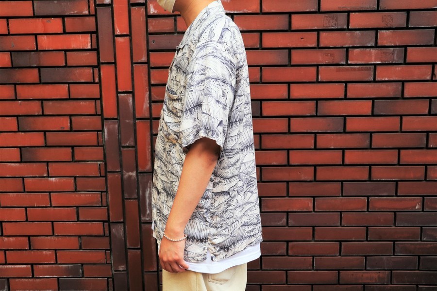 descendant アロハシャツ DESCENDANT /ディセンダント】FLOCK/TEXTILE SS SHIRTを入荷