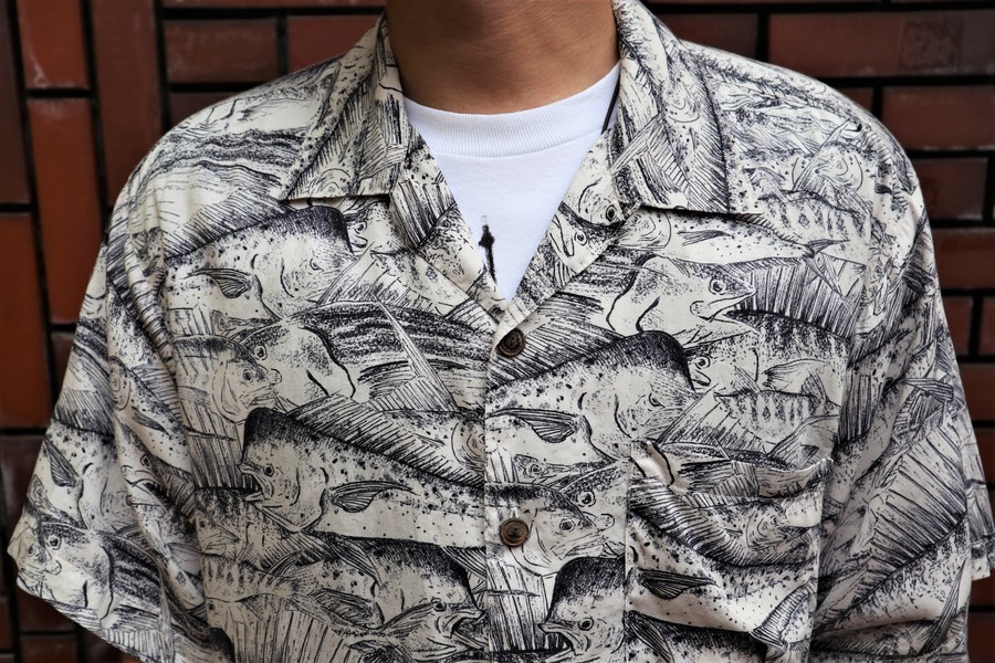 DESCENDANTアロハシャツ DESCENDANT /ディセンダント】FLOCK/TEXTILE SS SHIRTを入荷