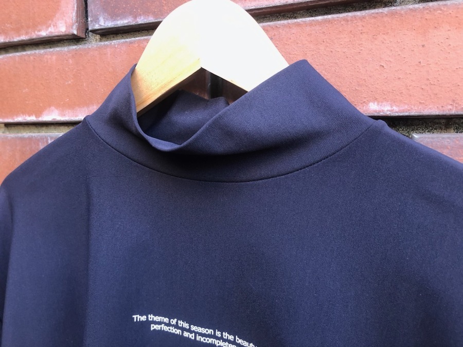 デザイナーズブランド【STEIN/シュタイン】よりOversized High Neck LS