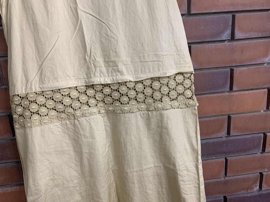 ドメスティックブランド Tricot Comme Des Garcons トリコ コム デ ギャルソン から90sレース切替ワンピース が買取入荷しました 21 06 15発行