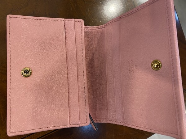 【GUCCI】バンブー付き カードケース ラグジュアリーブランドアイテム【GUCCI / グッチ】オンライン