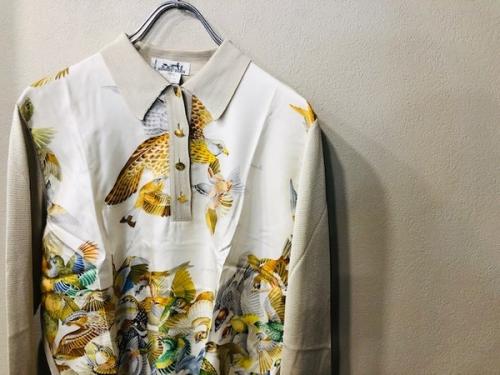 HERMES/エルメス】よりシルクスカーフ柄のヴィンテージポロが入荷しま