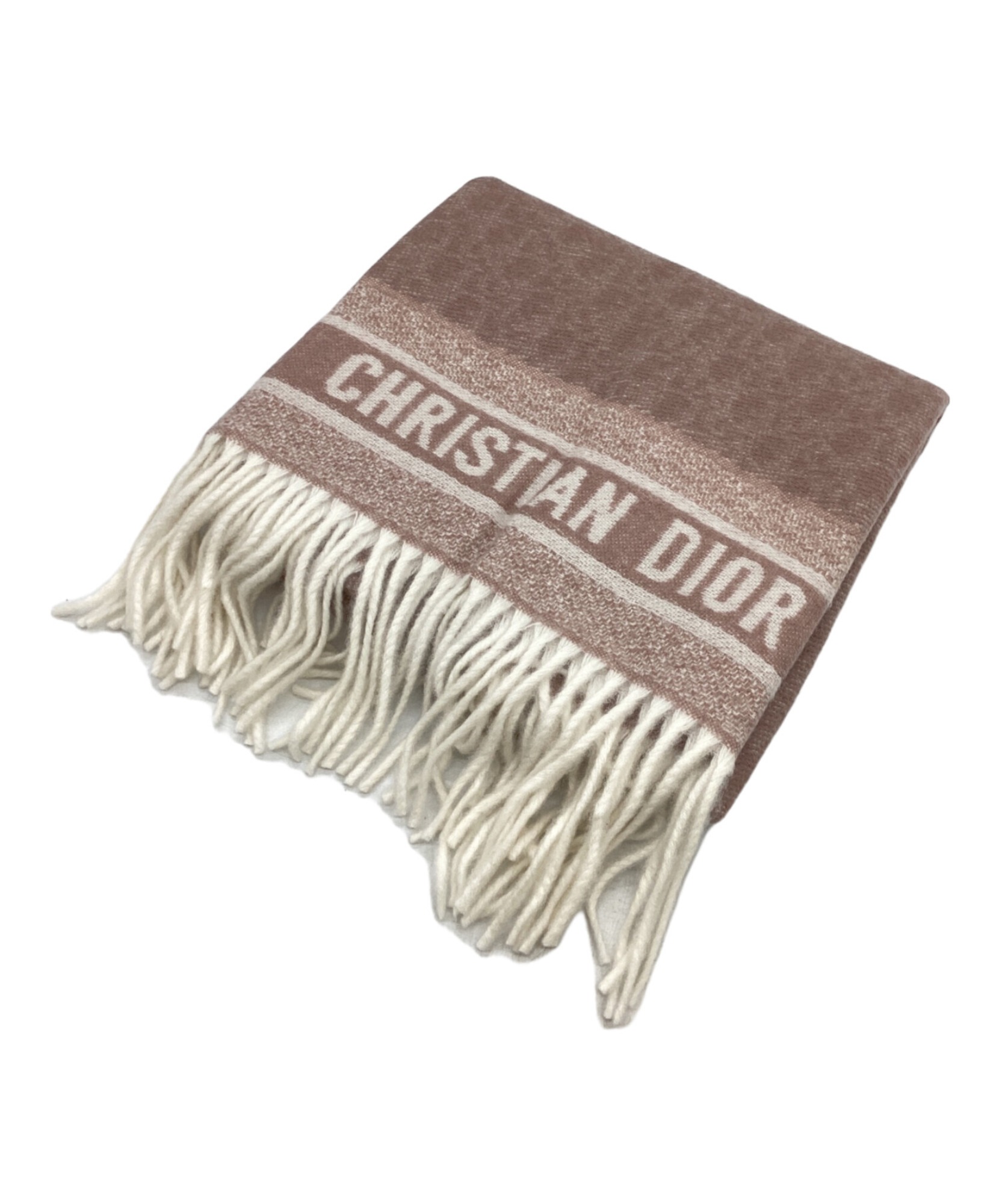 Dior カシミヤ マフラー クリスチャン ディオール Dior / ディオール】オブリーク カシミヤマフラー | タイムレスな名品