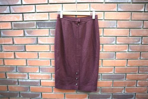 シャネルのヴィンテージタイトスカート