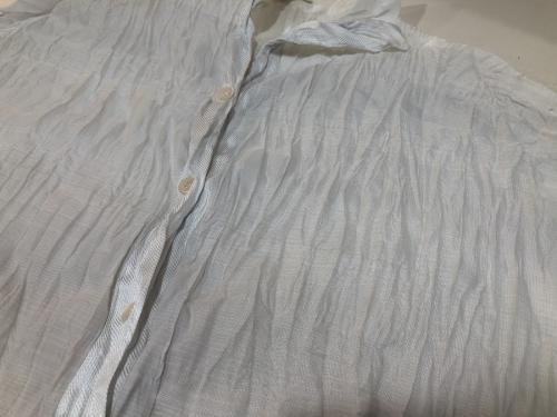 ねじりプリーツバンドカラーシャツの方南町　トレファク