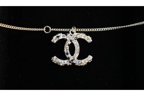 ココマークラインストーンネックレスの方南町　トレファク