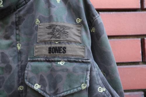 SKULL　AND　BONES　CAMO　M‐65　JACKTの方南町　トレファク