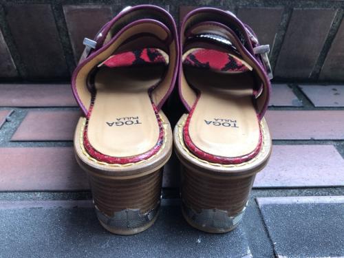 プラットフォームパイソンサンダルの方南町　トレファク