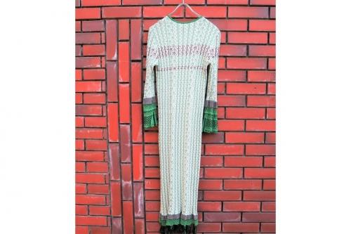 マメ クロゴウチのニットドレス ワンピース