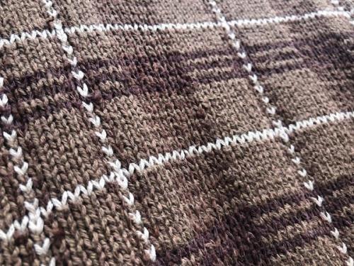 ポロ ラルフローレンのチェック柄ニット